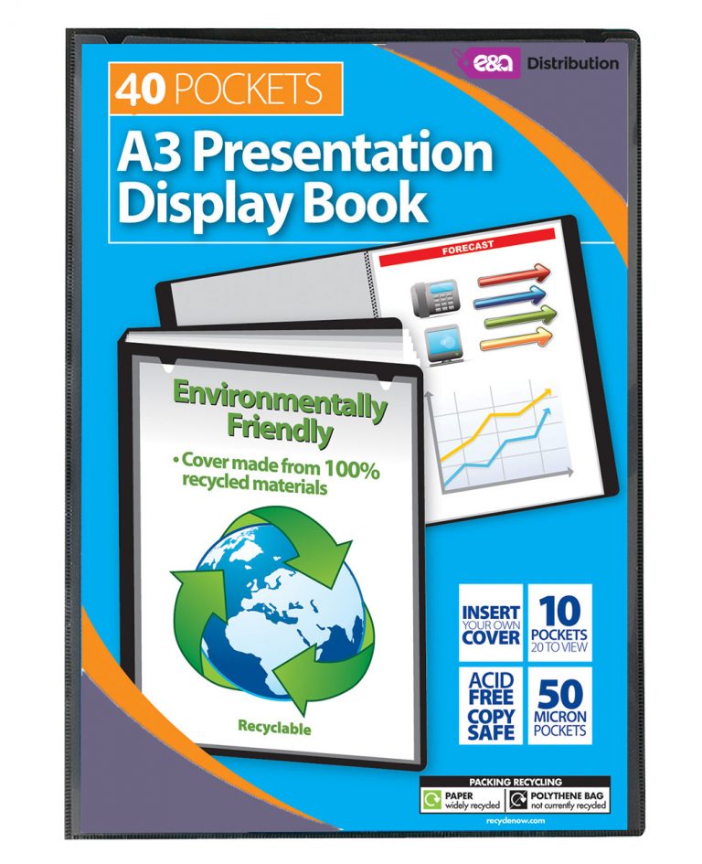 presentation display book a3