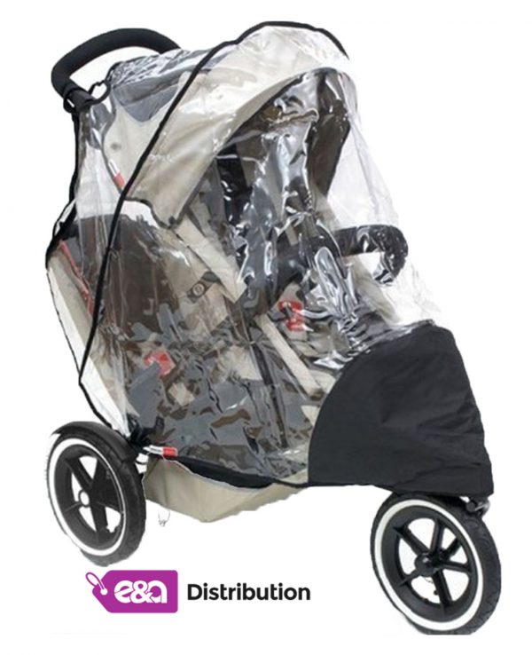 pushchair rain cover asda