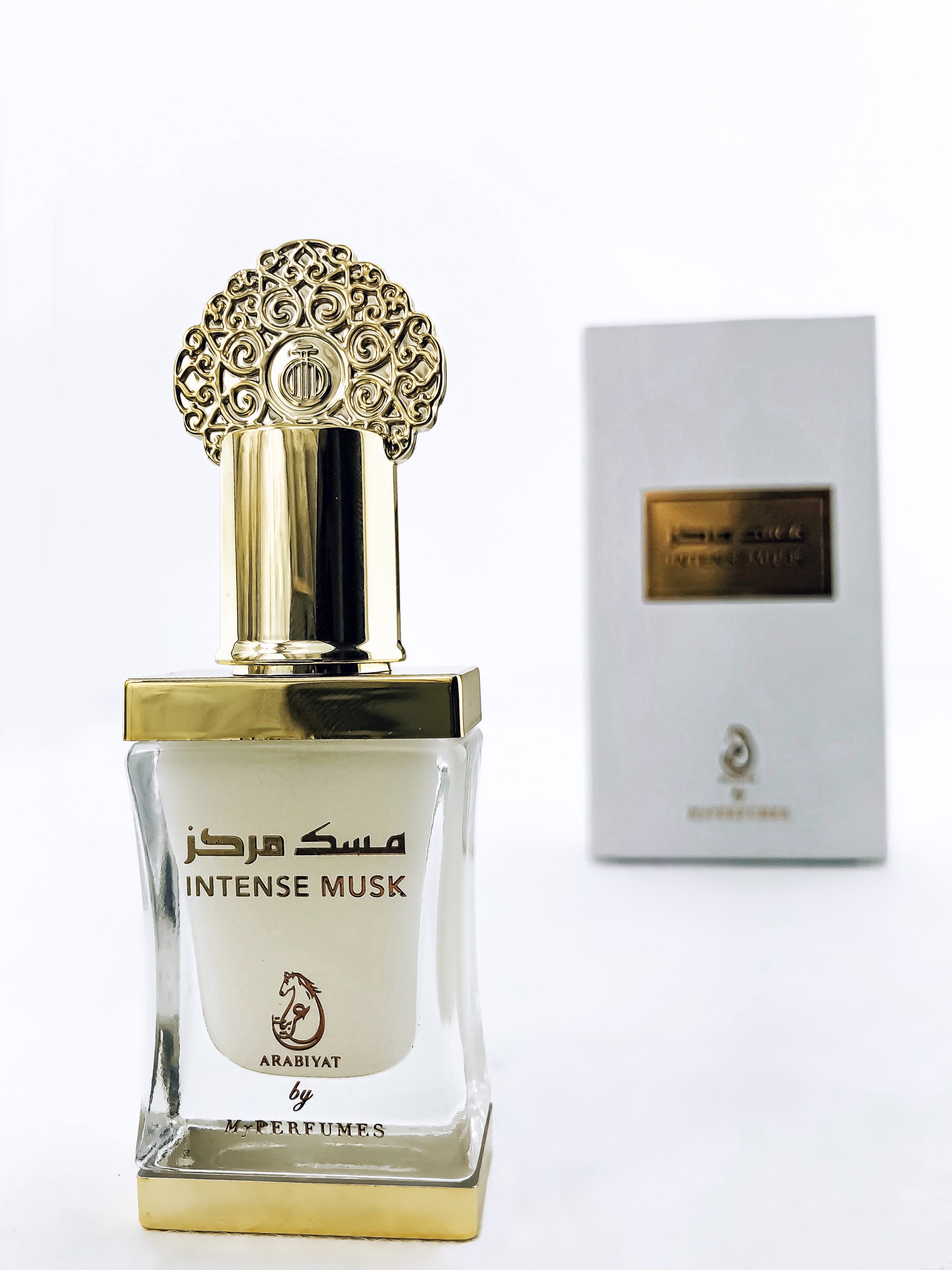 Intense Musk by My perfumes 12 ml-best fragrance oil men & women long ...