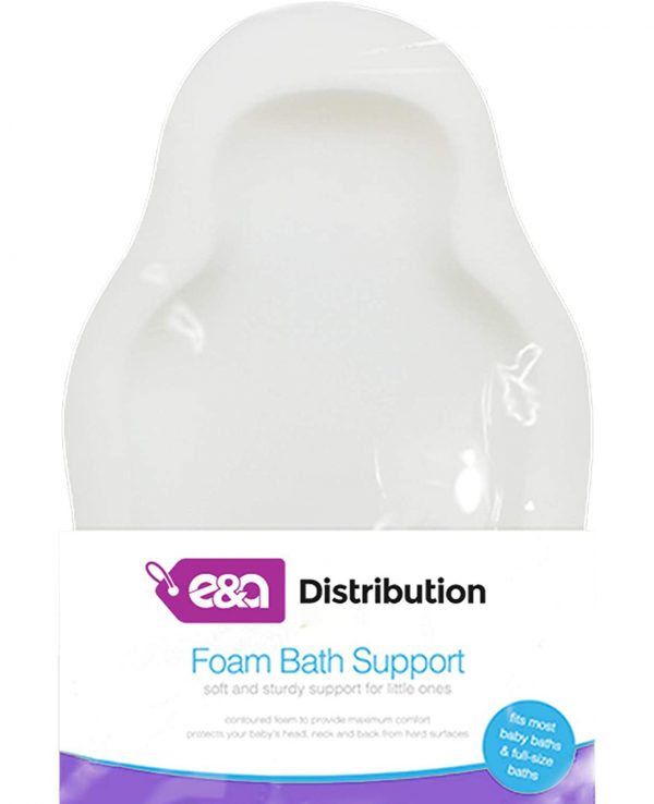 Bath Sponge White Foam Support E&A Distribution