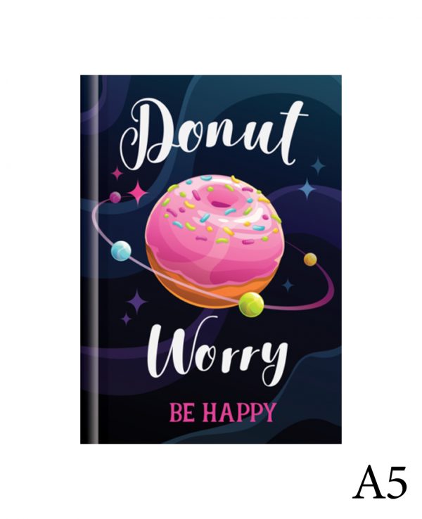 Donut a5-fashion notebook cover, hard back notebooks a4 a5 a6, beautiful notebooks journal