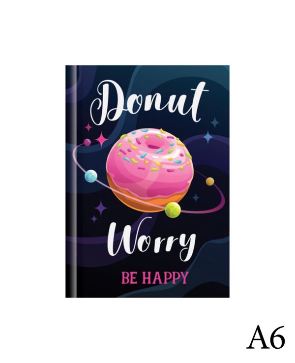 Donut a6-fashion notebook cover, hard back notebooks a4 a5 a6, beautiful notebooks journal