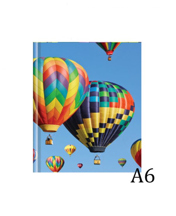 a6 balloon hardback notebook notebooks