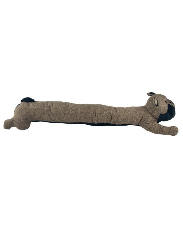 Brown Dog Herringbone Door Draught excluder-animal door draught excluder, funky draught excluders, sausage dog draught excluder, sausage dog draught excluder sewing pattern 4