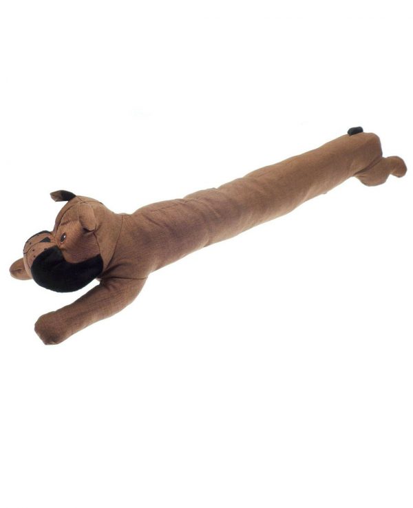 Brown Dog Linen Door Draught excluder-animal door draught excluder, funky draught excluders, sausage dog draught excluder, sausage dog draught excluder sewing pattern 2