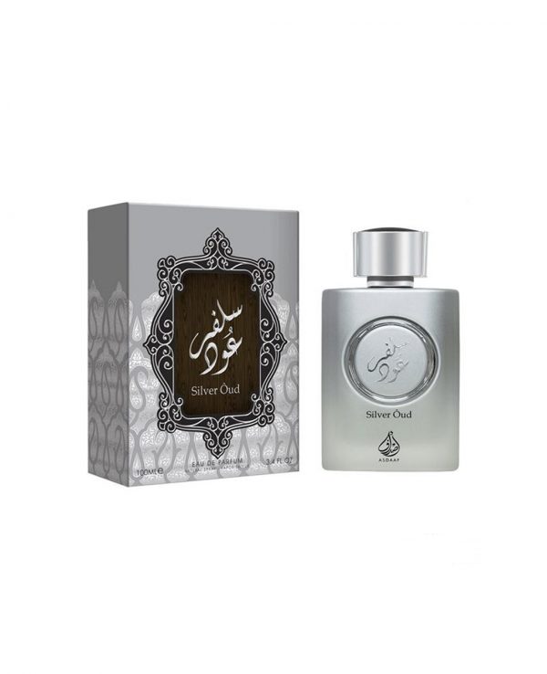 Silver Oud Asdaaf by Lattafa -arabian oud perfume, arabic oudh, best arabic perfume for ladies, arabian oud perfume uk, fragrance, best arabian