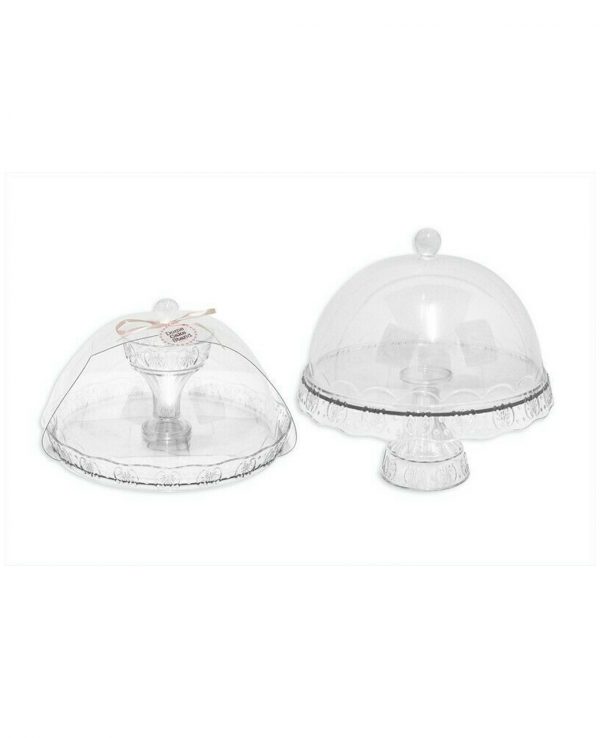 cake stand with lid, cake stand with dome, clear cake stand, cake stand with domed lid, cake stand argos wilko