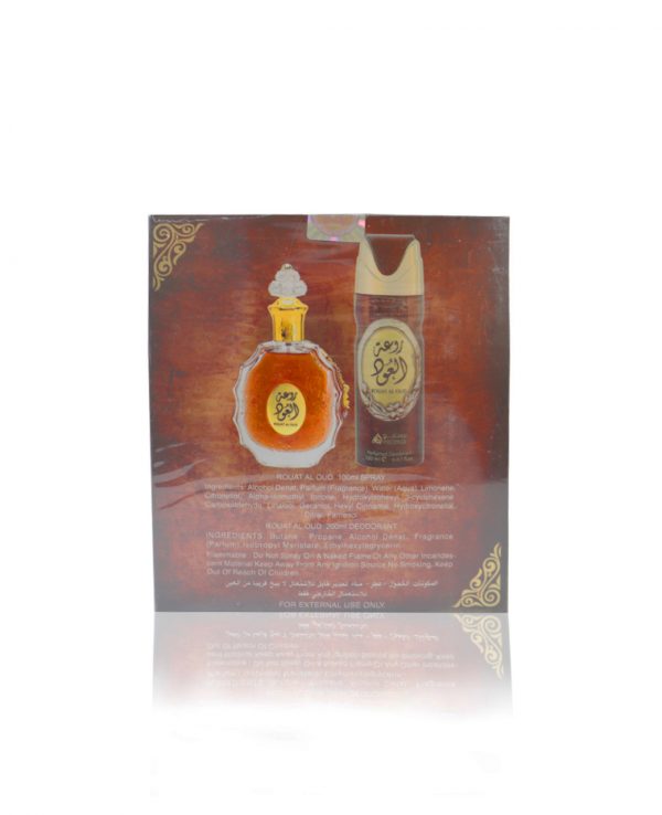 rouat al oud-arabian oud perfume gift set. best arabian oud fragrance, arabic perfume for ladies, arabic perfumes uk 3