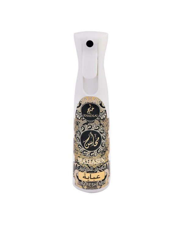 Abaya Water Based Room Spray -arabic room spray, arabian oud room spray, oud home spray, water based room spray, room spray formulation, islamic air freshener, arabian oud air freshener