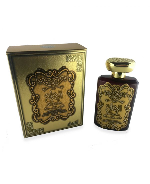 Al Ibdaa Gold 100ml-arabian oud perfume, arabic oudh, best arabic perfume for ladies, arabian oud perfume uk, fragrance, best arabian oud fragrance 1