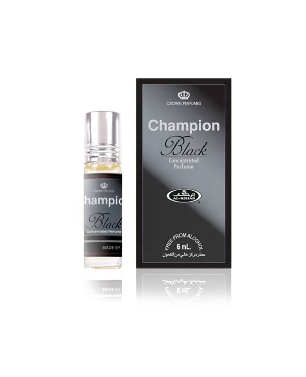 Champion Black perfume oil 6ml roll on attar al rehab-al rehab concentrated perfume oil, best attar perfume oil, al-rehab crown roll on attar perfume oil, best arabic perfume oil