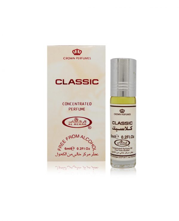 Classic perfume oil 6ml roll on attar al rehab-al rehab concentrated perfume oil, best attar perfume oil, al-rehab crown roll on attar perfume oil, best arabic perfume oil