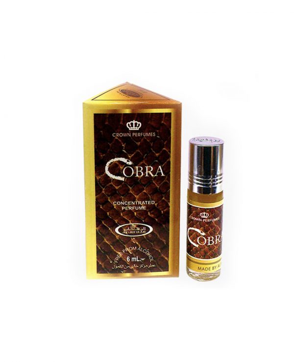 Cobra perfume oil 6ml roll on attar al rehab-al rehab concentrated perfume oil, best attar perfume oil, al-rehab crown roll on attar perfume oil, best arabic perfume oil