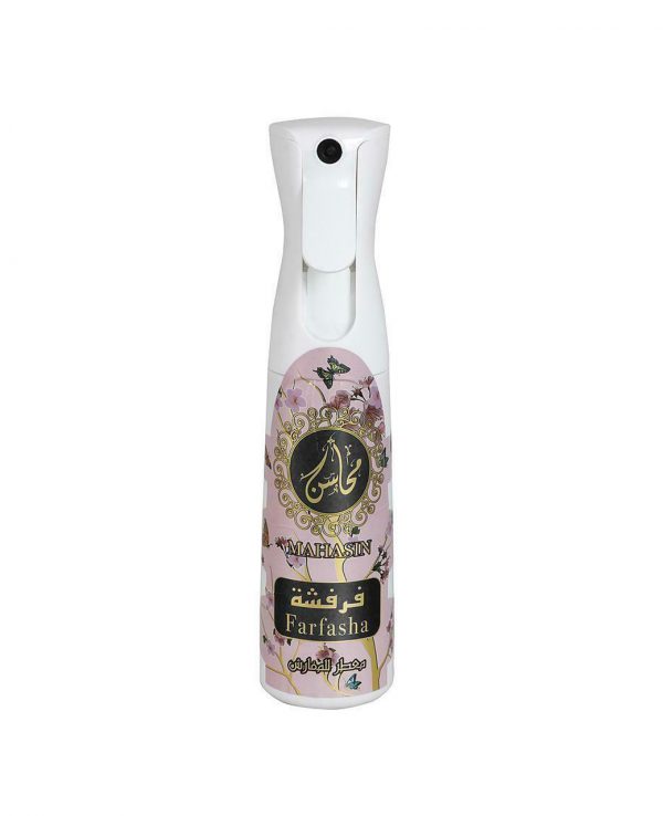 Farfasha Water Based Room Spray -arabic room spray, arabian oud room spray, oud home spray, water based room spray, room spray formulation, islamic air freshener, arabian oud air freshener 2