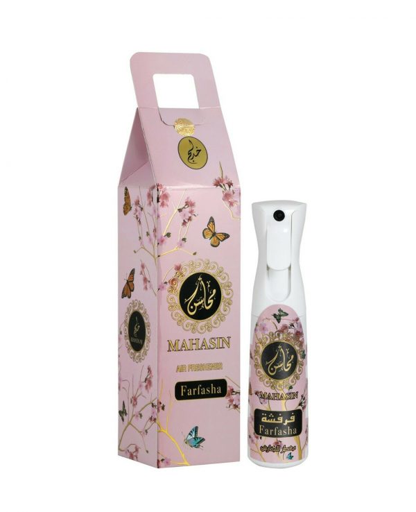 Farfasha Water Based Room Spray -arabic room spray, arabian oud room spray, oud home spray, water based room spray, room spray formulation, islamic air freshener, arabian oud air freshener