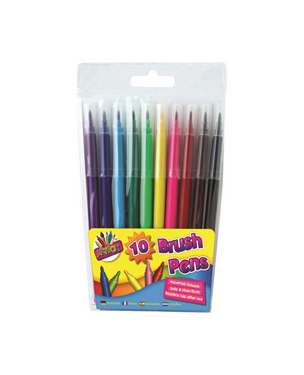 Felt Tip Pens 12 brush pens-brush pens art, brush pens for calligraphy, artwork 