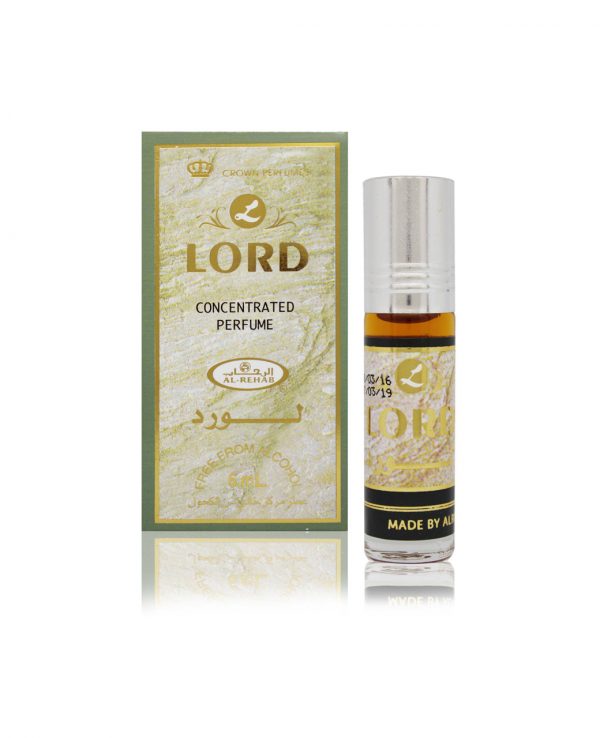 Lord perfume oil 6ml roll on attar al rehab-al rehab concentrated perfume oil, best attar perfume oil, al-rehab crown roll on attar perfume oil, best arabic perfume oil