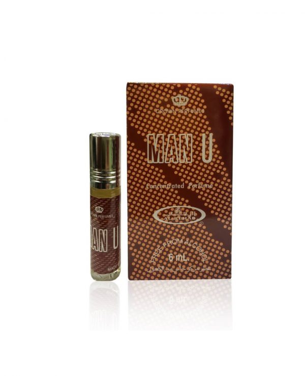 Man U perfume oil 6ml roll on attar al rehab-al rehab concentrated perfume oil, best attar perfume oil, al-rehab crown roll on attar perfume oil, best arabic perfume oil