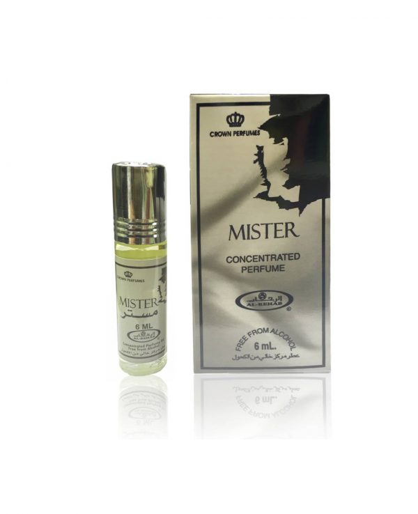 Mister perfume oil 6ml roll on attar al rehab-al rehab concentrated perfume oil, best attar perfume oil, al-rehab crown roll on attar perfume oil, best arabic perfume oil