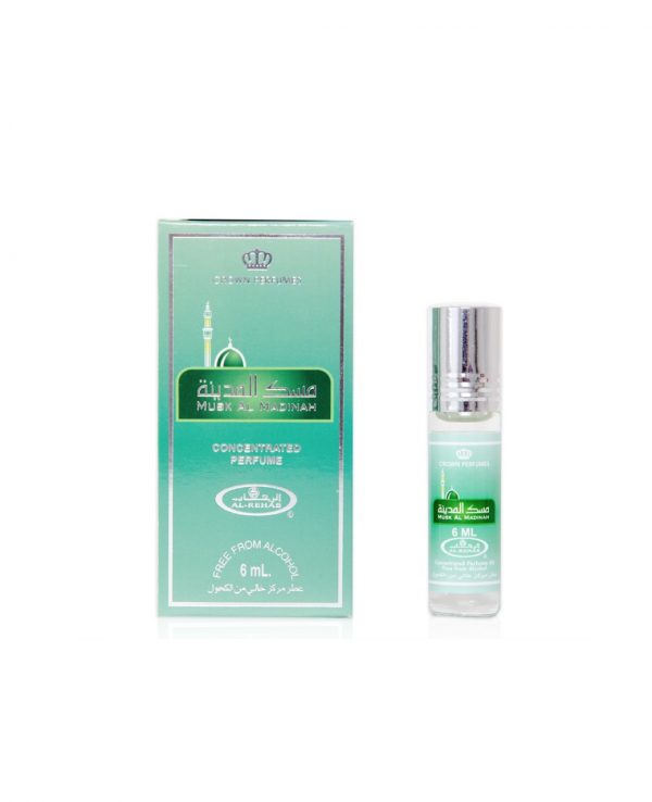 Musk Al Madinah perfume oil 6ml roll on attar al rehab-al rehab concentrated perfume oil, best attar perfume oil, al-rehab crown roll on attar perfume oil, best arabic perfume oil