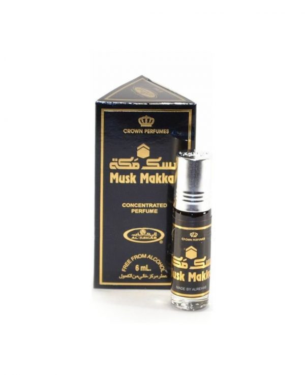 Musk Makkah perfume oil 6ml roll on attar al rehab-al rehab concentrated perfume oil, best attar perfume oil, al-rehab crown roll on attar perfume oil, best arabic perfume oil