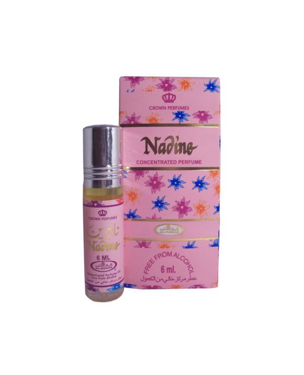 Nadine perfume oil 6ml roll on attar al rehab-al rehab concentrated perfume oil, best attar perfume oil, al-rehab crown roll on attar perfume oil, best arabic perfume oil