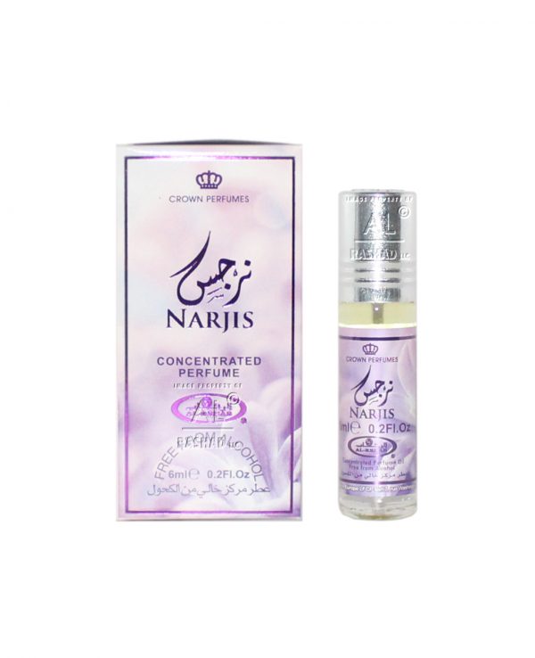 Narjis perfume oil 6ml roll on attar al rehab-al rehab concentrated perfume oil, best attar perfume oil, al-rehab crown roll on attar perfume oil, best arabic perfume oil