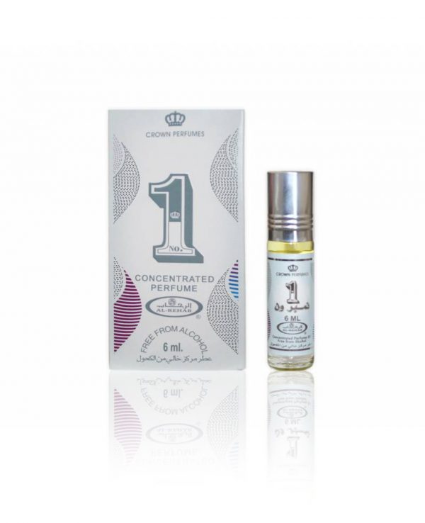 No 1 Number 1 one perfume oil 6ml roll on attar al rehab-al rehab concentrated perfume oil, best attar perfume oil, al-rehab crown roll on attar perfume oil, best arabic perfume oil