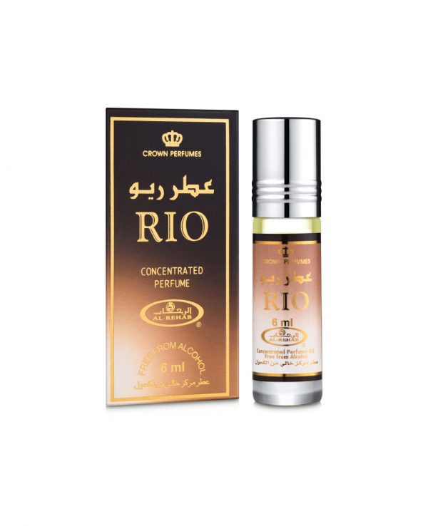 Rio perfume oil 6ml roll on attar al rehab-al rehab concentrated perfume oil, best attar perfume oil, al-rehab crown roll on attar perfume oil, best arabic perfume oil