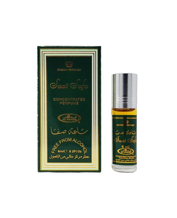 Saat Safa perfume oil 6ml roll on attar al rehab-al rehab concentrated perfume oil, best attar perfume oil, al-rehab crown roll on attar perfume oil, best arabic perfume oil