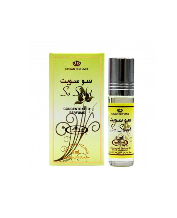 So Sweet perfume oil 6ml roll on attar al rehab-al rehab concentrated perfume oil, best attar perfume oil, al-rehab crown roll on attar perfume oil, best arabic perfume oil