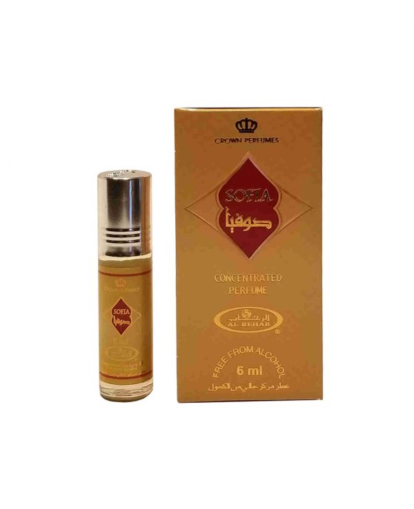 Sofia perfume oil 6ml roll on attar al rehab-al rehab concentrated perfume oil, best attar perfume oil, al-rehab crown roll on attar perfume oil, best arabic perfume oil