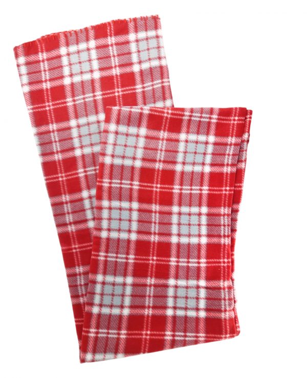 red check tartan fleece throw blanket-throws home decor, tartan pattern throw blanket, check print fleece blanket 2