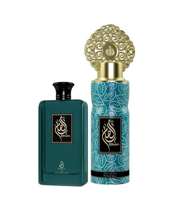 Elham Arabian Perfume Spray Deodorant gift Set My perfumes Arabic fragrance 100ml women men unisex Oud fresh Rich Woody Vanilla Amber Musky scent