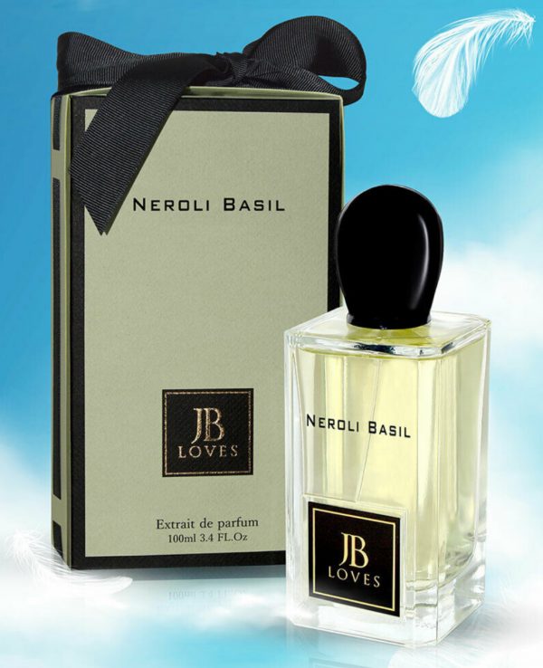 JB Loves Fragrances Neroli Basil 100ml by My Perfumes for women for men arabic perfume perfume spray perfume bottle