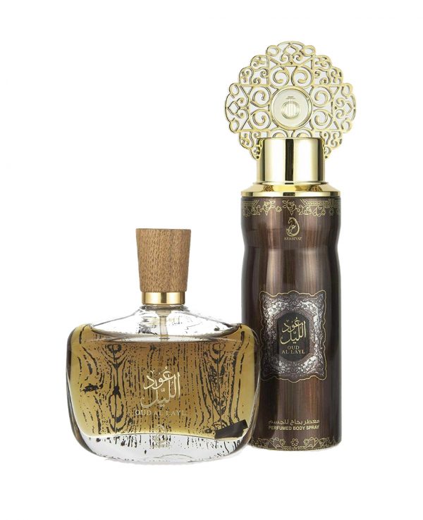 Oud Al Layl Arabian Perfume Spray Deodorant gift Set My perfumes Arabic fragrance 100ml women men unisex Oud fresh Floral Sweet Soft Amber Musk Scent