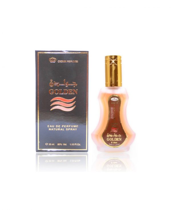 golden perfume spray by al rehab for women Arabic Arabian fragrance women perfume best arabian perfume in the uk