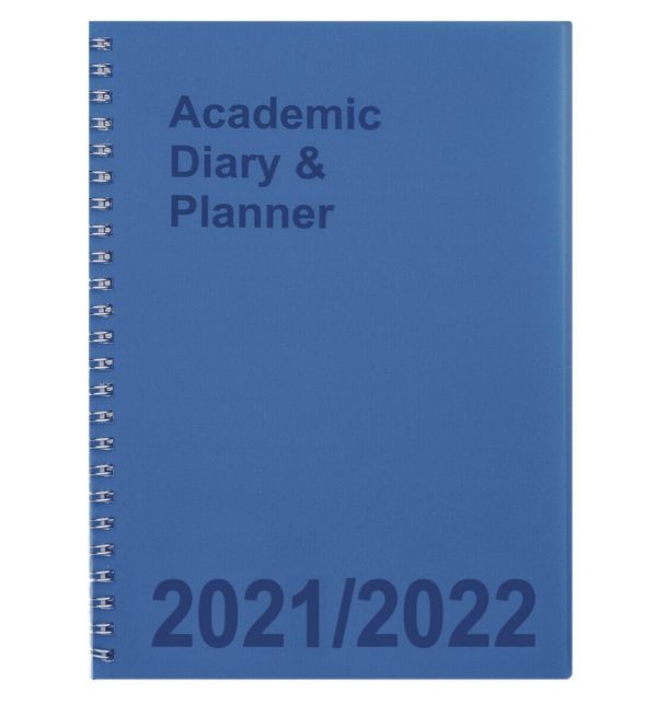 Blue Academic Diary and Planner