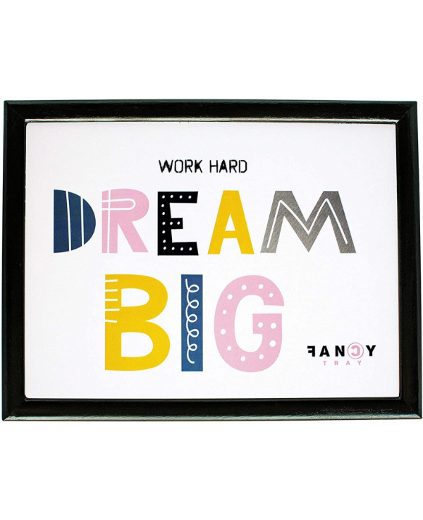 e&a work hard dream big lap tray 1