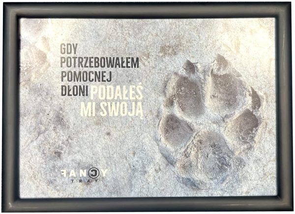 Paw Print Lap Tray