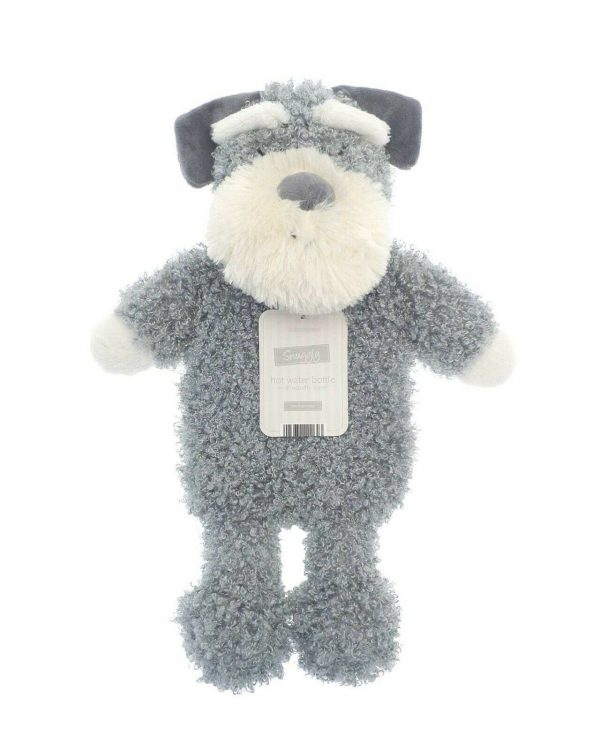 Gray Dog Hot Water Bottle