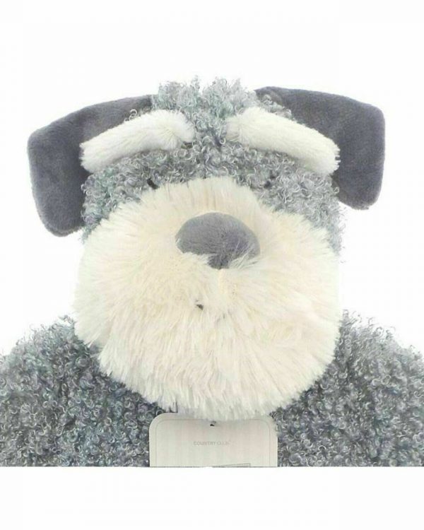 Gray Dog Long Hot water Bottle