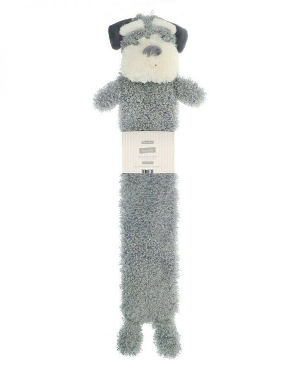 Gray Dog Long Hot water Bottle