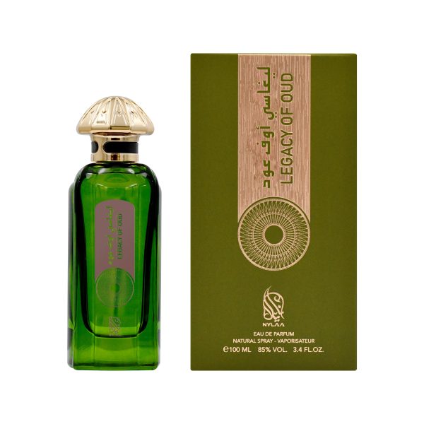 Legacy of Oud 100ml Perfume EDP for Him Her Spicy Warm Fragrance Similar to Amber Musk Montale