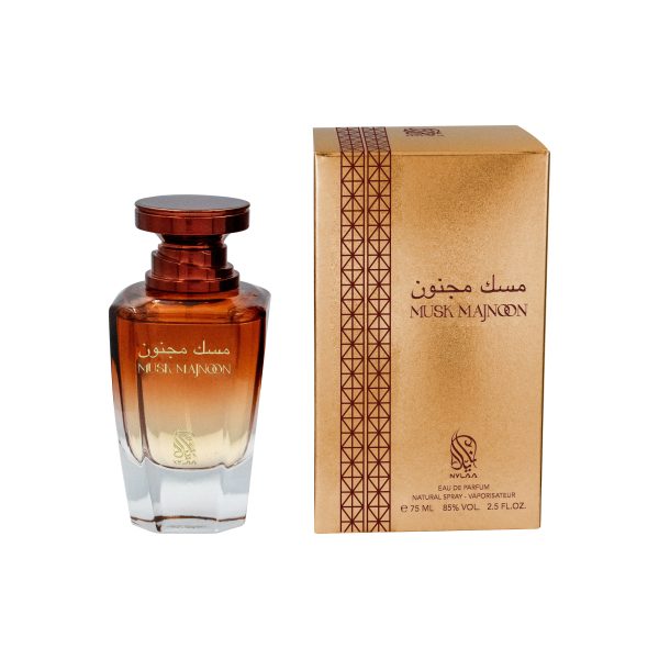 Musk Majnoon 75ml Perfume Spray- Enigma Sweet Floral Musk Coconut Perfume for Her