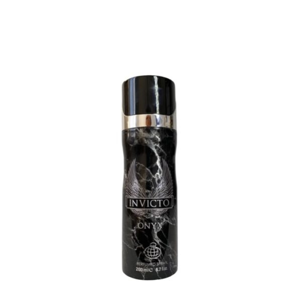 Invicto Onyx Perfumed Body Spray For Men 200ml Similar to Invictus Paco Rabanne Perfume