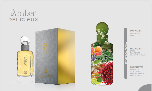 Amber Deliceux 100ml Perfume EDP For Her By Nylaa Perfumes