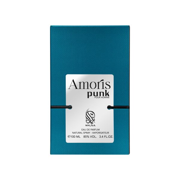 Amoris Punk 100ml Perfume EDP Citrus Spicy Fragrance For Him by Nylaa Perfumes