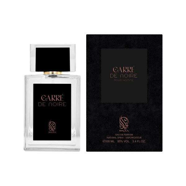 Carre De Noire Perfume EDP 100ml Spicy Citrus Fragrance For Him by Nylaa Perfumes