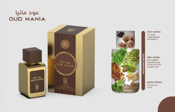 Oud Mania 100ml Perfume EDP for Men- Oriental Spicy Fragrance Similar To Dunhill Icon Absolute